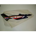 Sitzbankverkleidung links, Repsol-Design<br>Zustand: Neu<br><br>Verwendbar fr: Honda CBR 125 R, Typ: JC34, Modelljahr: von 01/2004 bis 12/2006