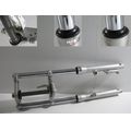 Gabel komplett<br>Zustand: Gebraucht mit Mangel<br><br>Verwendbar fr: Honda VT 125 Shadow, Typ: JC29, Modelljahr: von 01/1999 bis 12/2007