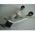 Furastenhalteplatte hinten links<br>Zustand: Gebraucht mit Mangel<br><br>Verwendbar fr: Honda CBR 900 RR Fireblade, Typ: SC33, Modelljahr: von 01/1996 bis 12/1997