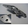 Furastenhalteplatte vorne rechts<br>Zustand: Gebraucht mit Mangel<br><br>Verwendbar fr: Honda CB 1300 ABS, Typ: SC54, Modelljahr: von 01/2005 bis 12/2010