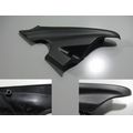 Rahmen-Abdeckung hinten oben rechts (am Tank), metallic matte carbon gray<br>Zustand: Gebraucht mit Mangel<br><br>Verwendbar fr: Kawasaki Vulcan S, Typ: EN650A, Modelljahr: von 01/2015 bis 12/2016