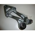 Furastenhalter hinten links, silbern<br>Zustand: Gebraucht ohne Mngel<br><br>Verwendbar fr: Kawasaki ZZR 1100, Typ: ZXT10C, Modelljahr: von 01/1990 bis 12/1992