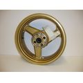 Hinterradfelge (J17xMT6.00), goldfarben<br>Zustand: Gebraucht ohne Mngel<br><br>Verwendbar fr: Kawasaki ZX-12R, Typ: ZXT20A, Modelljahr: von 01/2002 bis 12/2007