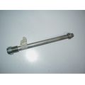Schwingensteckachse mit Mutter und Einstellmutter (rund)<br>Zustand: Gebraucht ohne Mngel<br><br>Verwendbar fr: Kawasaki ZZR 1200, Typ: ZXT20C, Modelljahr: von 01/2002 bis 12/2005