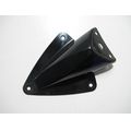 Kennzeichen-Halteplatten-Halter, schwarz<br>Zustand: Gebraucht ohne Mngel<br><br>Verwendbar fr: Kawasaki VN 1500 Drifter, Typ: VNT50J, Modelljahr: von 01/1999 bis 12/2000