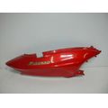 Sitzbankverkleidung rechts, rot<br>Zustand: Gebraucht ohne Mngel<br><br>Verwendbar fr: Suzuki UC 125 Epicuro, Typ: AX, Modelljahr: von 01/1999 bis 12/2002