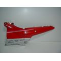 Sitzbankverkleidung links, rot/silbern<br>Zustand: Gebraucht mit Mangel<br><br>Verwendbar fr: Suzuki GSX 600 F, Typ: GN72B, Modelljahr: von 01/1989 bis 12/1997