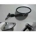 Spiegel rechts, chrom<br>Zustand: Gebraucht mit Mangel<br><br>Verwendbar fr: Suzuki VS 600 GL Intruder, Typ: VN51B, Modelljahr: von 01/1995 bis 12/1997