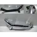 Auspuff-Krmmerrohr fr den hinteren Zylinder<br>Zustand: Gebraucht mit Mangel<br><br>Verwendbar fr: Suzuki VL 800 Intruder Volusia, Typ: WVBM, Modelljahr: von 01/2001 bis 12/2004