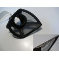 Auspuffendtopf-Abdeckung / Gitter hinten rechts, schwarz<br>Zustand: Gebraucht mit Mangel<br><br>Verwendbar fr: Suzuki B-King ABS, Typ: WVCR, Modelljahr: von 01/2008 bis 12/2012