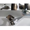 Auspuffkrmmer-Verbindungsrohr hinten oben / Sammler<br>Zustand: Gebraucht mit Mangel<br><br>Verwendbar fr: Suzuki VL 1500 Intruder LC, Typ: WVAL, Modelljahr: von 01/2002 bis 12/2004