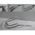 Radlauf-Reling vorne, chrom<br>Zustand: Gebraucht mit Mangel<br><br>Verwendbar fr: Suzuki VL 1500 Intruder LC, Typ: WVAL, Modelljahr: von 01/2002 bis 12/2004