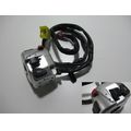 Lenkerarmatur links<br>Zustand: Gebraucht mit Mangel<br><br>Verwendbar fr: Suzuki C 1800 R Intruder, Typ: WVCT, Modelljahr: von 01/2008 bis 12/2012