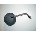 Spiegel links, schwarz/silbern<br>Zustand: Gebraucht mit Mangel<br><br>Verwendbar fr: Yamaha TW 125, Typ: DE01, Modelljahr: von 01/1999 bis 12/2001