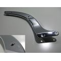 Radlauf-Halter hinten rechts, chrom<br>Zustand: Gebraucht mit Mangel<br><br>Verwendbar fr: Yamaha XVS 650 Drag Star, Typ: VM03, Modelljahr: von 01/2001 bis 12/2003