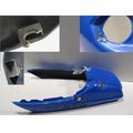 Sitzbankverkleidung, blau<br>Zustand: Gebraucht mit Mangel<br><br>Verwendbar fr: Yamaha TDM 850, Typ: 3VD, 4CM, Modelljahr: von 01/1991 bis 12/1995