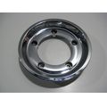Abdeckung ber Radnabe vorne / Chromblende links, chrom<br>Zustand: Gebraucht ohne Mngel<br><br>Verwendbar fr: Yamaha XV 1100 Virago, Typ: 3LP, 3EF, Modelljahr: von 01/1989 bis 12/1999