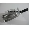 Furastenhalter hinten links<br>Zustand: Gebraucht ohne Mngel<br><br>Verwendbar fr: Yamaha XT 1200 Z Super Tnr, Typ: DP01, Modelljahr: von 01/2010 bis 12/2013