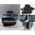 Topcase, dunkelblau/hellblau<br>Zustand: Gebraucht mit Mangel<br><br>Verwendbar fr: Yamaha XVZ 1300 Venture Royale, Typ: 3JS, 3JT, Modelljahr: von 01/1986 bis 12/1993