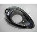 Cockpitarmaturen-Abdeckung auf dem Tank, chrom<br>Zustand: Gebraucht ohne Mngel<br><br>Verwendbar fr: Yamaha XV 1600 Wild Star, Typ: VP08, Modelljahr: von 01/1999 bis 12/2004