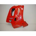 Seitenverkleidung rechts, rot<br>Zustand: Gebraucht mit Mangel<br><br>Verwendbar fr: Triumph Daytona 750, Typ: T300, Modelljahr: von 01/1991 bis 12/1992