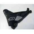 Furastenhalteplatte links, schwarz<br>Zustand: Gebraucht ohne Mngel<br><br>Verwendbar fr: Triumph Trophy 1200, Typ: T300E, Modelljahr: von 01/1996 bis 12/2003