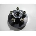 Kettenradaufnahme mit Muttern<br>Zustand: Gebraucht ohne Mngel<br><br>Verwendbar fr: Triumph Daytona 1200, Typ: T300D, Modelljahr: von 01/1993 bis 12/1997