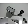 Spiegel rechts (Lenkerenden-Ausfhrung), chrom<br>Zustand: Gebraucht mit Mangel<br><br>Verwendbar fr: Triumph Bonneville T120, Typ: DU01, Modelljahr: von 01/2016 bis 12/2020