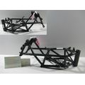 Rahmen mit Brief (EZ: 13.05.2010, HU: 05/2019)<br>Zustand: Gebraucht mit Mangel<br><br>Verwendbar fr: Ducati Hypermotard 796, Typ: B1, Modelljahr: von 01/2010 bis 12/2012