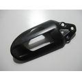 Federbein-Abdeckung, Carbon<br>Zustand: Gebraucht ohne Mngel<br><br>Verwendbar fr: Ducati 899 Panigale, Typ: H8, Modelljahr: von 01/2014 bis 12/2015