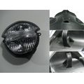 Scheinwerfer<br>Zustand: Gebraucht mit Mangel<br><br>Verwendbar fr: Ducati Monster 1100 Evo, Typ: M5, Modelljahr: von 01/2011 bis 12/2013