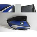 Seitenverkleidung vorne links oben, Sapphire Black Metallic<br>Zustand: Gebraucht mit Mangel<br><br>Verwendbar fr: BMW C 600 Sport, Typ: C65 0131, Modelljahr: von 02/2011 bis 07/2015