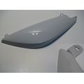 Sitzbankverkleidung links, light-white uni (YNB5)<br>Zustand: Gebraucht mit Mangel<br><br>Verwendbar fr: BMW F 800 GT, Typ: E8ST, Modelljahr: von 01/2013 bis 09/2016
