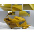 Tank-Verkleidung / Seitenverkleidung links, mandarin (736)<br>Zustand: Gebraucht mit Mangel<br><br>Verwendbar fr: BMW R 1100 S, Typ: R2S, R11S, Modelljahr: von 01/1998 bis 12/2005
