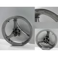 Vorderradfelge (J18x2.5), silbern<br>Zustand: Gebraucht mit Mangel<br><br>Verwendbar fr: BMW K 1100 LT, Typ: BMW100, Modelljahr: von 01/1991 bis 12/1998