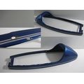 Sitzbankverkleidung / Heckverkleidung, blau<br>Zustand: Gebraucht mit Mangel<br><br>Verwendbar fr: BMW R 100 GS, Typ: BMW247/427, Modelljahr: von 08/1980 bis 11/1984