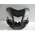 Scheinwerfer-Verkleidung auen (2-teilig), Competition Black<br>Zustand: Gebraucht ohne Mngel<br><br>Verwendbar fr: Aprilia Caponord 1200, Typ: VK, Modelljahr: von 01/2013 bis 12/2017