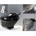 Seitenverkleidung rechts, mattschwarz<br>Zustand: Gebraucht mit Mangel<br><br>Verwendbar fr: Cagiva Canyon 500, Typ: M1, 5G1, Modelljahr: von 01/1998 bis 12/2001