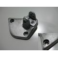 Furastenhalter vorne rechts<br>Zustand: Gebraucht mit Mangel<br><br>Verwendbar fr: Cagiva Navigator 1000, Typ: M5, Modelljahr: von 01/2000 bis 12/2005