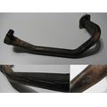 Auspuff-Krmmerrohr vorne<br>Zustand: Gebraucht mit Mangel<br><br>Verwendbar fr: Gilera GP 800, Typ: M55, Modelljahr: von 01/2008 bis 12/2012