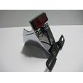 Kennzeichen-Halter, chrom<br>Zustand: Gebraucht ohne Mngel<br><br>Verwendbar fr: Hyosung GV 250i Aquila / Classic, Typ: GV250C, Modelljahr: von 01/2009 bis 12/2011