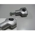 Lenkerhalter / Riser, silbern<br>Zustand: Gebraucht mit Mangel<br><br>Verwendbar fr: Hyosung GV 250i Aquila / Classic, Typ: GV250C, Modelljahr: von 01/2009 bis 12/2011
