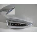 Luftfilterkasten-Abdeckung links, chrom<br>Zustand: Gebraucht mit Mangel<br><br>Verwendbar fr: Hyosung GV 250i Aquila / Classic, Typ: GV250C, Modelljahr: von 01/2009 bis 12/2011