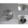 Scheinwerfer komplett, chrom<br>Zustand: Gebraucht mit Mangel<br><br>Verwendbar fr: Hyosung GV 250i Aquila / Classic, Typ: GV250C, Modelljahr: von 01/2009 bis 12/2011