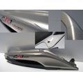 Sitzbankverkleidung rechts, brown-crystal<br>Zustand: Gebraucht mit Mangel<br><br>Verwendbar fr: Kymco CK1 125, Typ: KT25AA, Modelljahr: von 01/2014