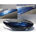 Sitzbankverkleidung, blau<br>Zustand: Gebraucht mit Mangel<br><br>Verwendbar fr: Malaguti Madison 125, Typ: 53, Modelljahr: von 01/1999 bis 12/2002