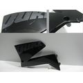 Seitenverkleidung / Tankverkleidung links, schwarz<br>Zustand: Gebraucht mit Mangel<br><br>Verwendbar fr: KTM 640 Duke II, Typ: DKII, Modelljahr: von 01/2003 bis 12/2007