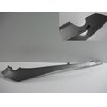 Sitzbankverkleidung links oben, grau<br>Zustand: Gebraucht mit Mangel<br><br>Verwendbar fr: Piaggio Beverly 350 ABS Sport Touring, Typ: M69, Modelljahr: von 01/2012 bis 12/2016