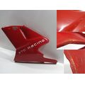 Seitenverkleidung links, rot<br>Zustand: Gebraucht mit Mangel<br><br>Verwendbar fr: Sachs XTC 125, Typ: 677, Modelljahr: von 01/2002 bis 12/2006