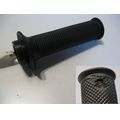 Gasdrehgriff mit Griffgummi<br>Zustand: Gebraucht mit Mangel<br><br>Verwendbar fr: Sachs Roadster 650, Typ: 830, Modelljahr: von 01/2000 bis 12/2006